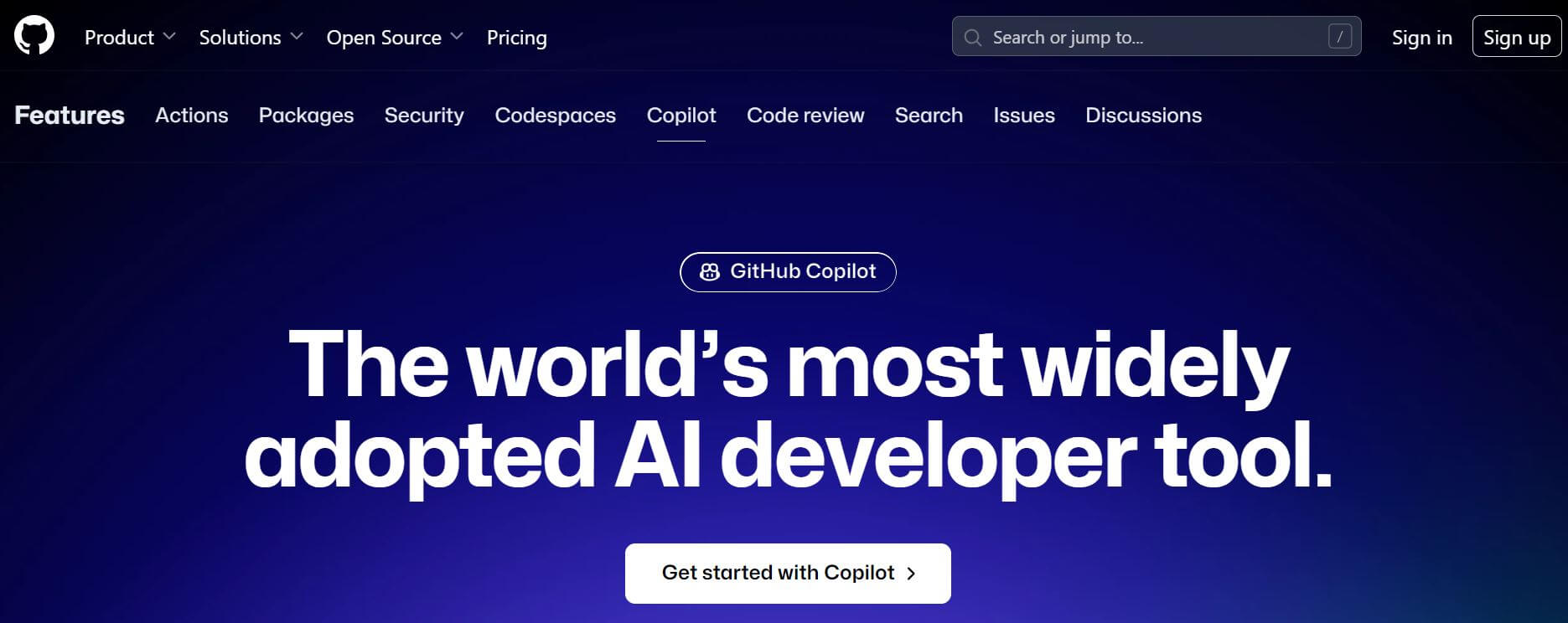 GitHub Copilot AI