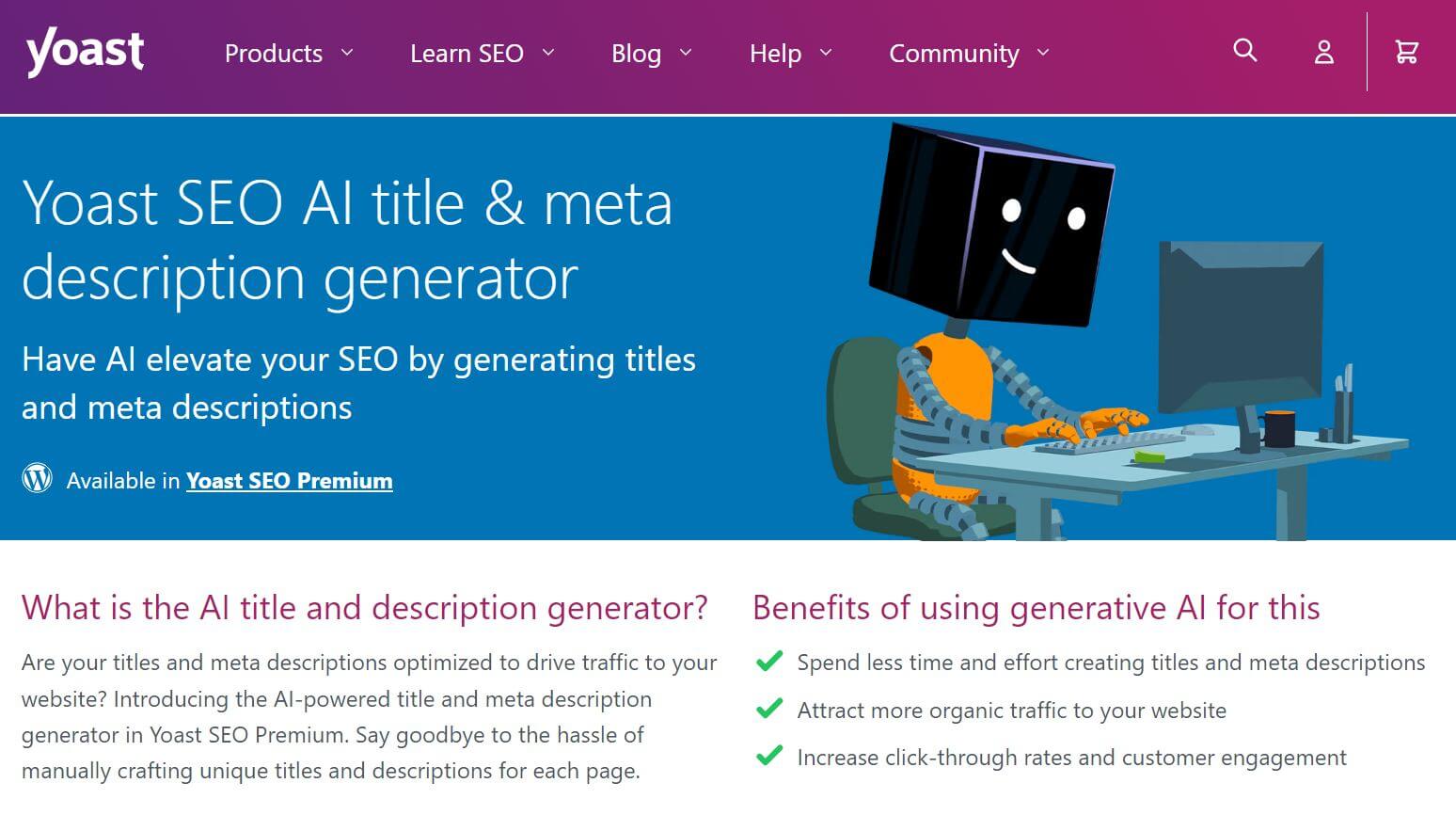 Meta Description Generator