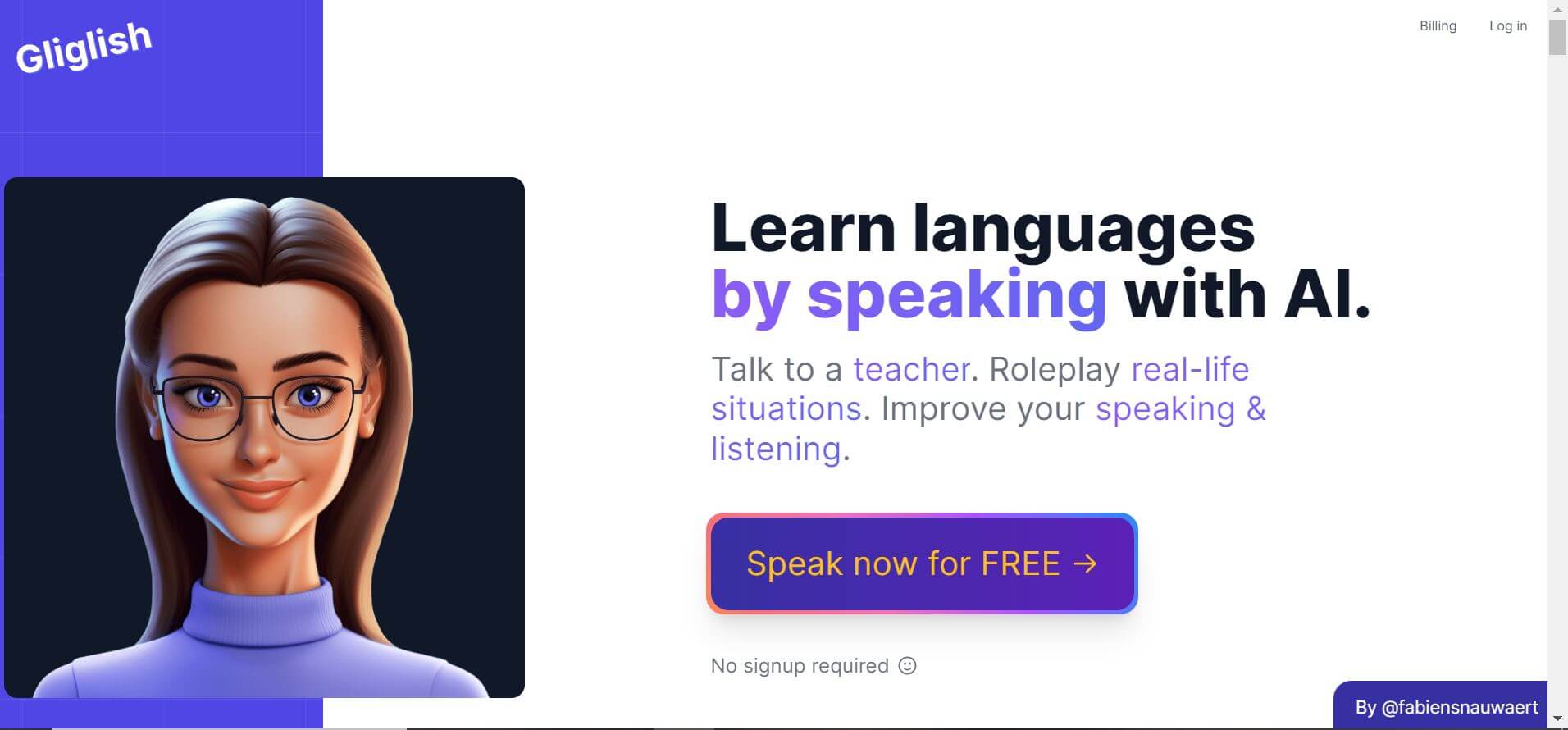 Speak with AI