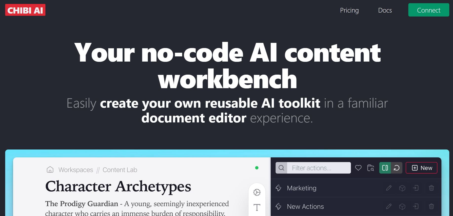 AI writing tool